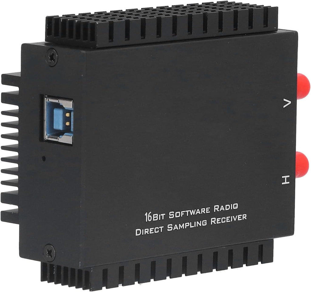 Software Defined Radio SDR Aluminum-Enclosed 1kHz-64MHz RX888 MKII