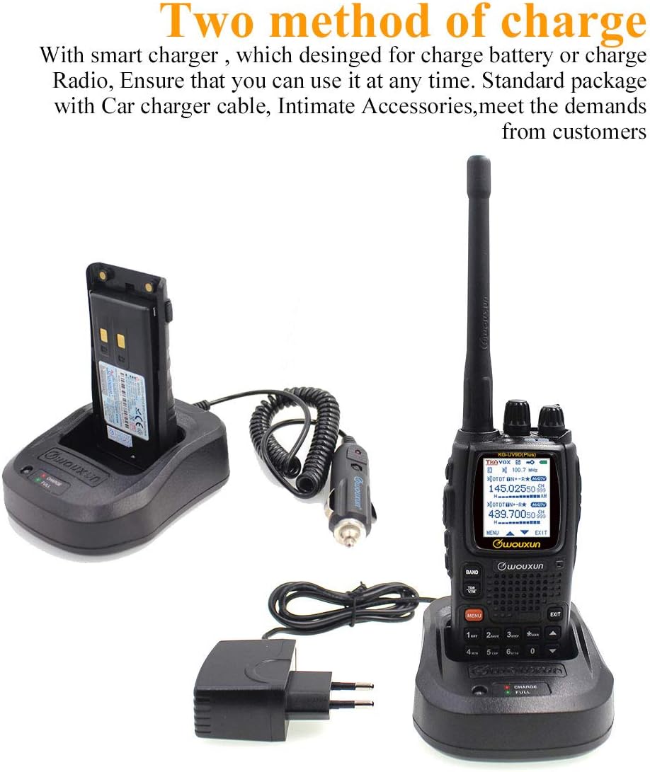 ï¼·OUXUN KG-UV9D Plus 7 Band Including Air Band Two Way Radio