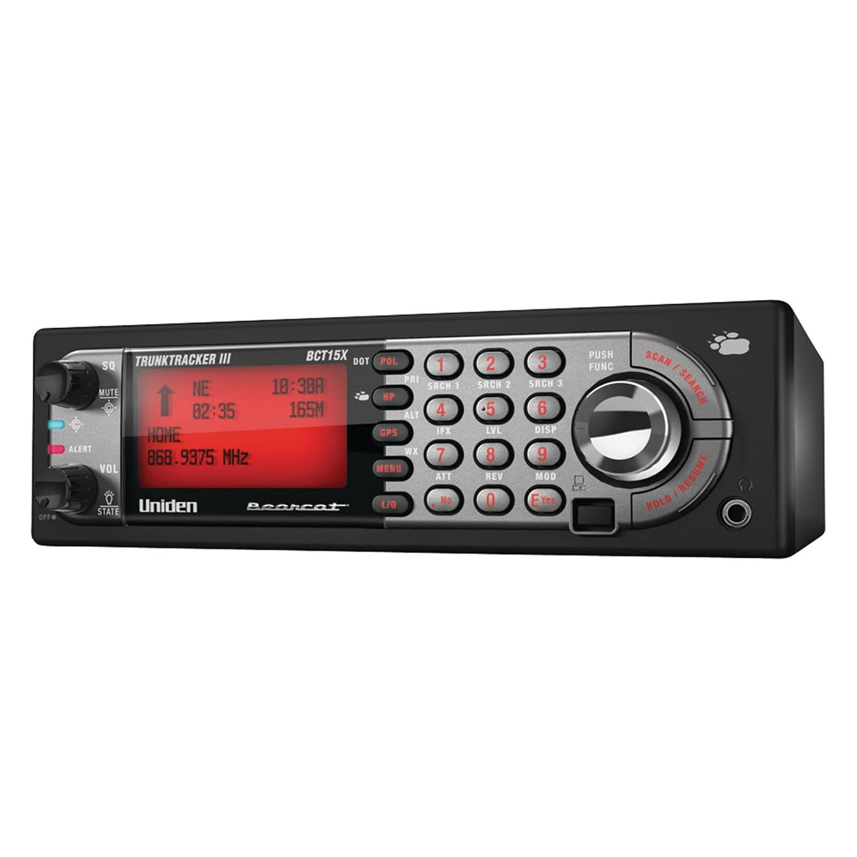 Mobile Scanner, Analog, 9000 Channels