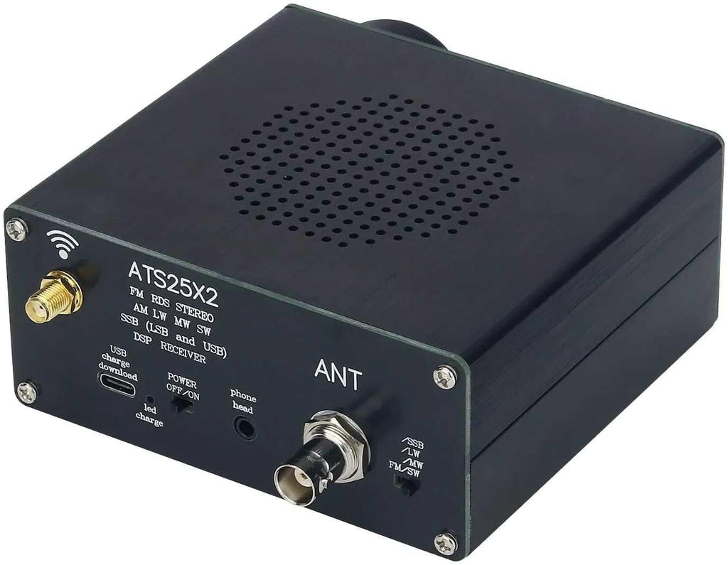 ATS25X2 WiFi Full Band Radio Receiver with Spectrum Scanning Support FM AM LSB USB SSB Modes