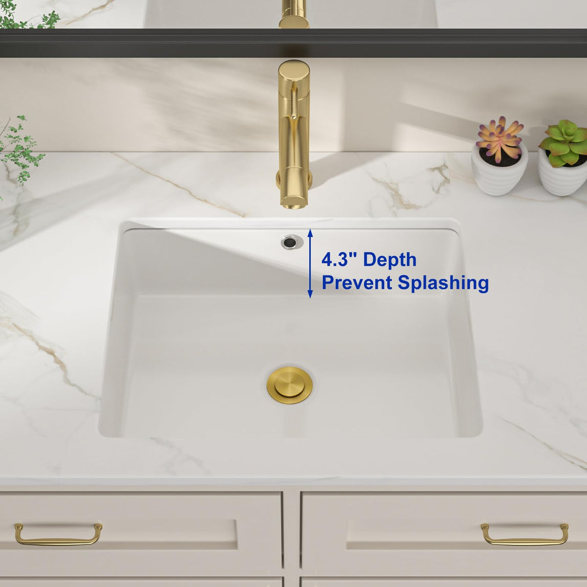 Undermount Bathroom Sink Oval - Dcolora 18"x15" White Porcelain Ceramic Oval Vessel Sink Under Counter Lavatory Vanity Bath Sink Bowl Basin With Overflow