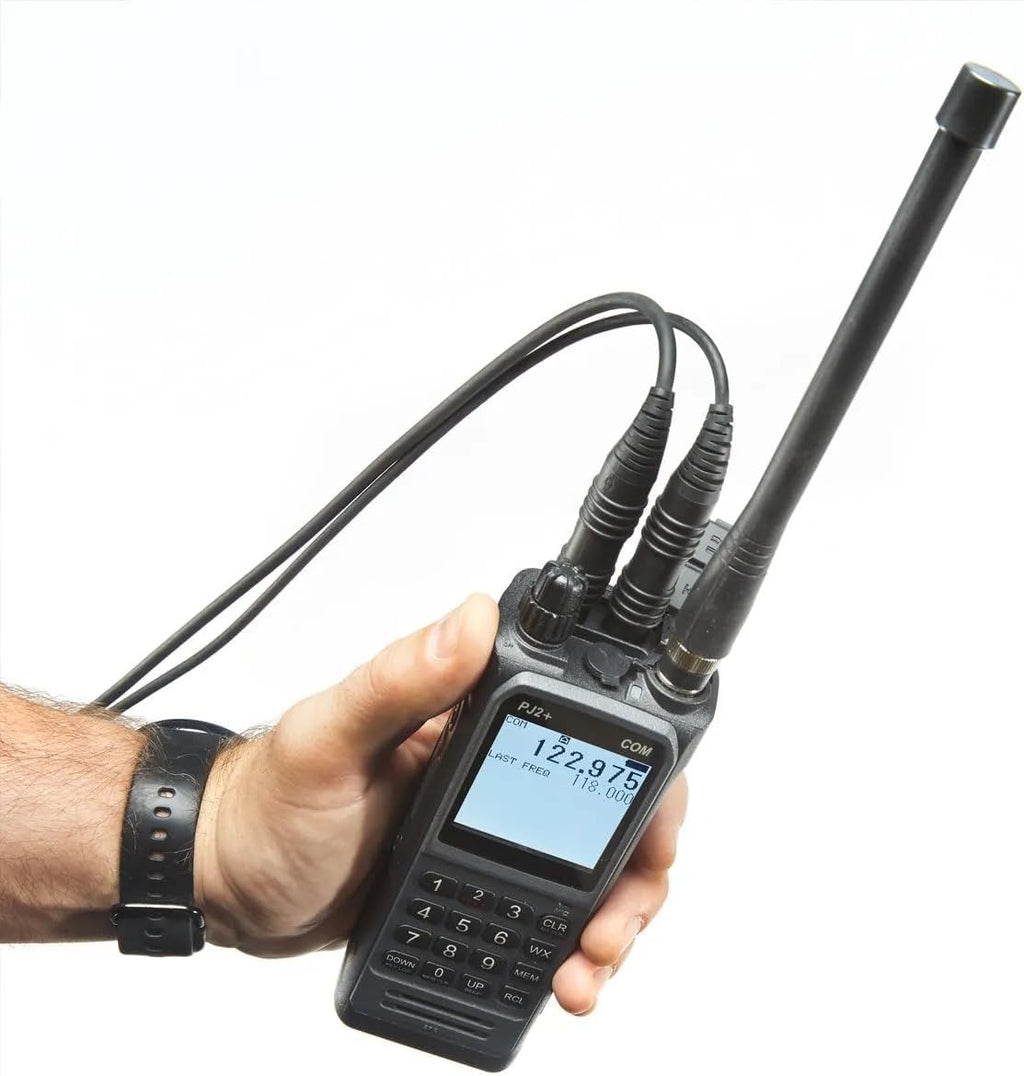 Sporty's PJ2+ COM Aviation Handheld Radio