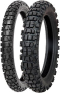 Tusk Waypoint Adventure Motorcycle Tire Set ¨C 90/90-21 Front & 130/90-17 Rear (68R) Tube Type