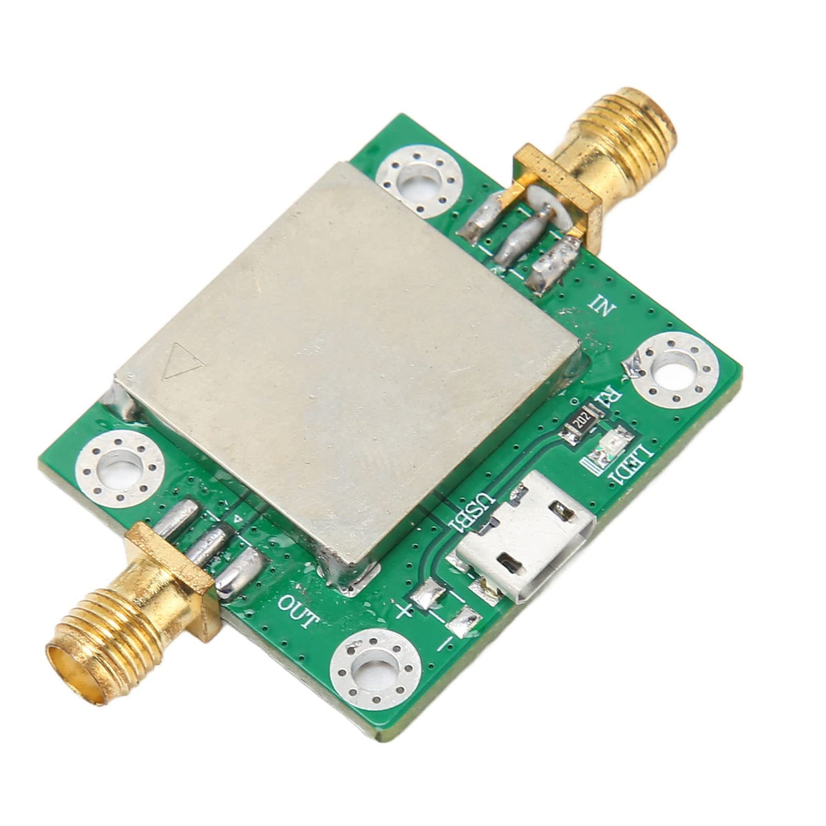 SMA Software Defined Radio with Dipole Antenna Kit 3.2 Inch TFT Screen 2000mAh Battery SDR Radio Receiver Assembled for Monitoring Ship Car (Host, USB, Antenna)