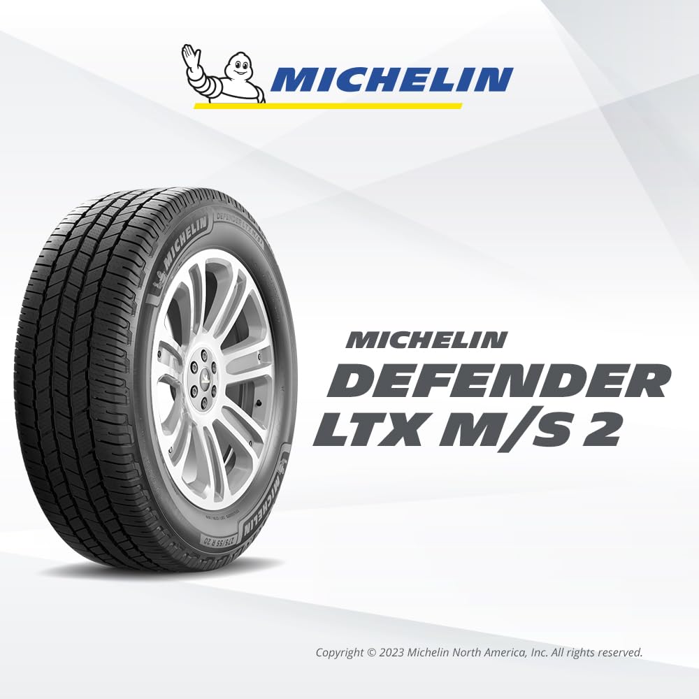 Michelin Defender LTX M/S2 275/60R20/XL 116H (Set of 1 Tire Only)
