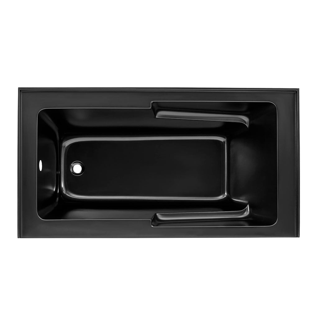 Voltaire 60" x 32" Right-Hand Drain Alcove Bathtub with Apron