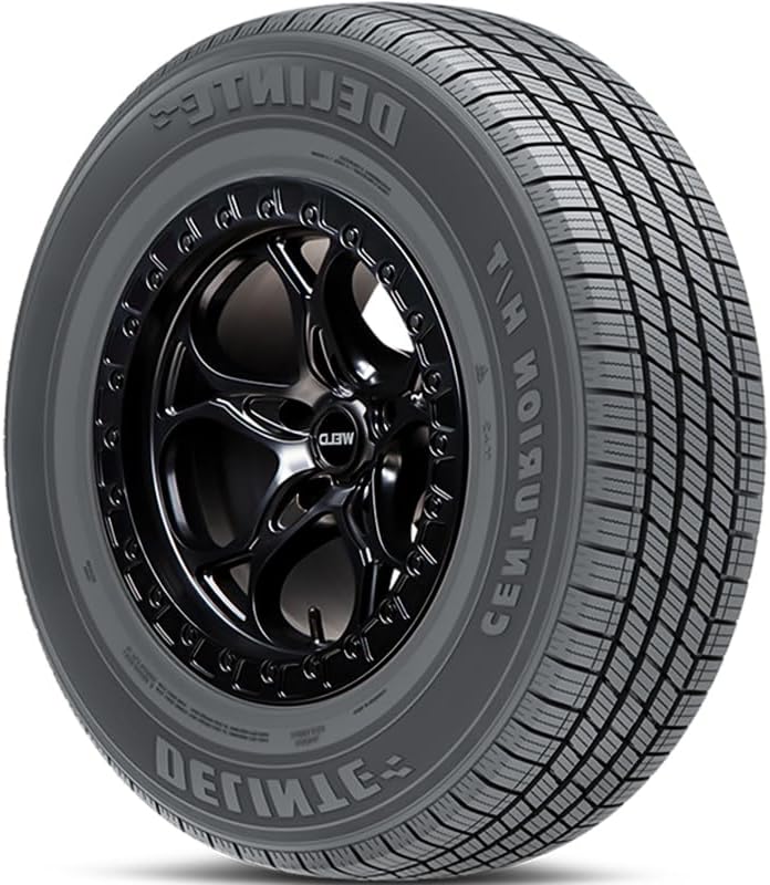 Delinte Centurion H/T All-Weather Highway Light Truck Radial Tire-LT245/75R16 245/75/16 245/75-16 120/116S Load Range E LRE 10-Ply BSW Black Side Wall