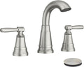 Moen 84972SRN Halle Spot Resist Brushed Nickel Widespread Faucet