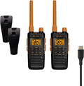 Cobra Trailblazer 450 GMRS Radio (2-Pack), IP54 Weather Resistant, NOAA