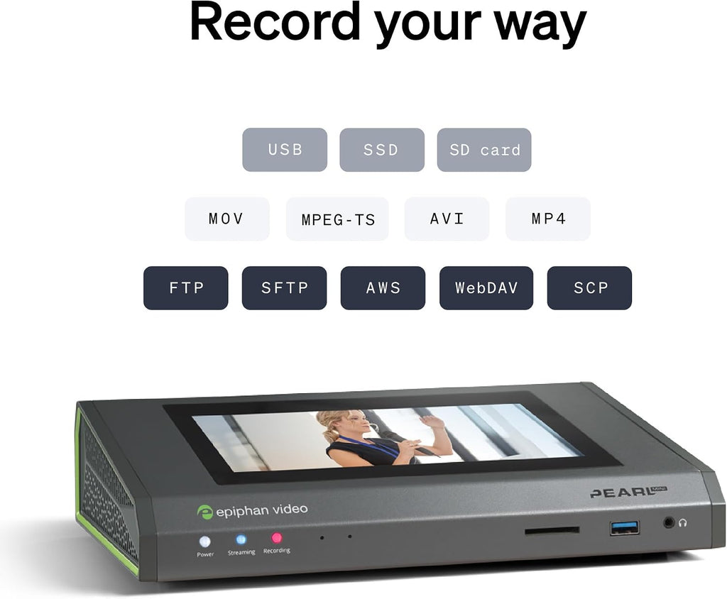 Epiphan Video Pearl Mini - Video Recording and Streaming System Capture Device