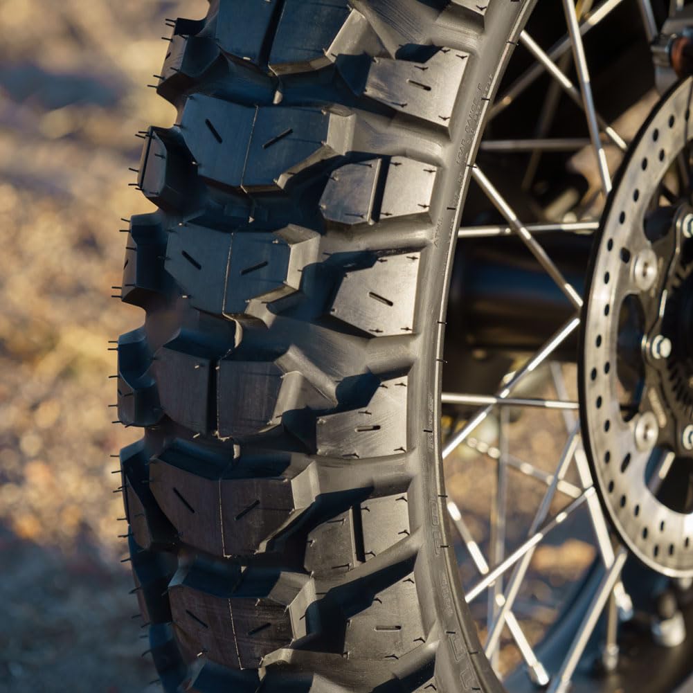 Tusk 2Track Adventure Motorcycle Tire Set ¨C 90/90-21 Front & 130/80-17 Rear ¨C Dual-Sport Off-Road Tires