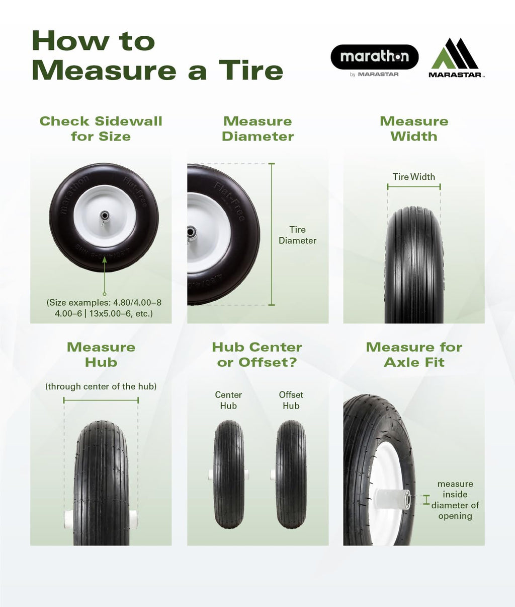 MARASTAR 21425 15x6.00-6 Tire and Wheel Assembly, Replacement Riding Lawn Mower Front Tires Compatible with 100 and 300 Series John Deere Riding Mowers, 2 pack