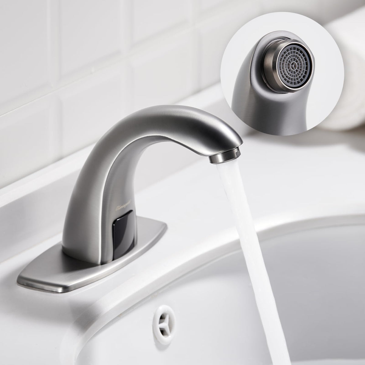 Charmingwater Touchless Bathroom Sink Faucet