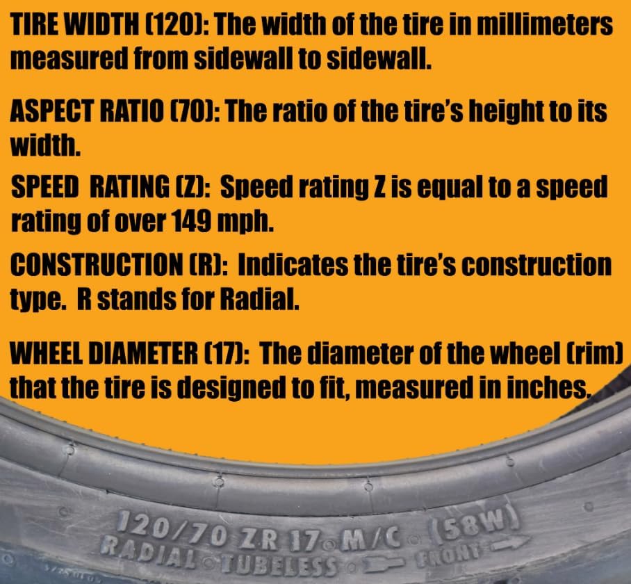 CONTINENTAL Conti Motion Motorcycle Tire Set 120/70zr17 Front & 190/50zr17 Rear 120/70-17 190/50-17