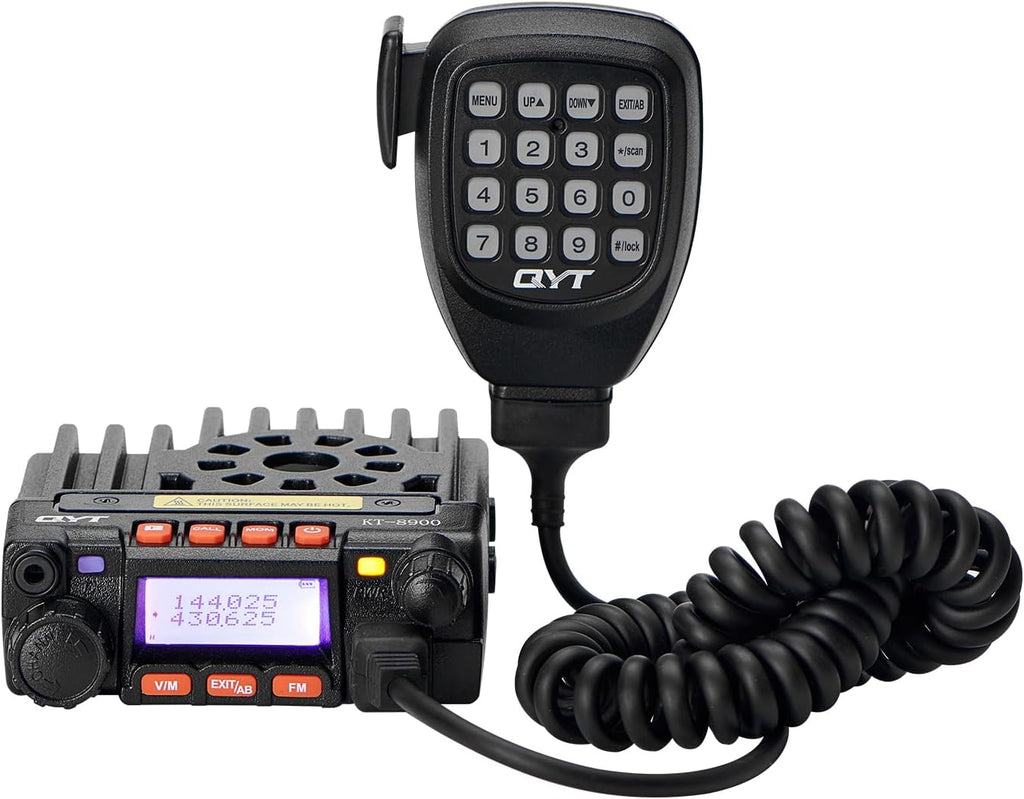 QYT KT-8900 25W GMRS Mobile Radio & Base Station,Long Range Two-Way Radio