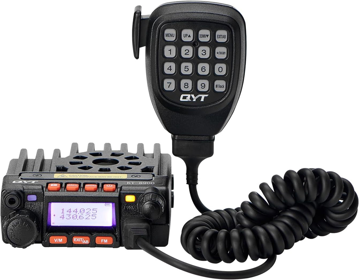 QYT KT-8900 25W GMRS Mobile Radio & Base Station,Long Range Two-Way Radio