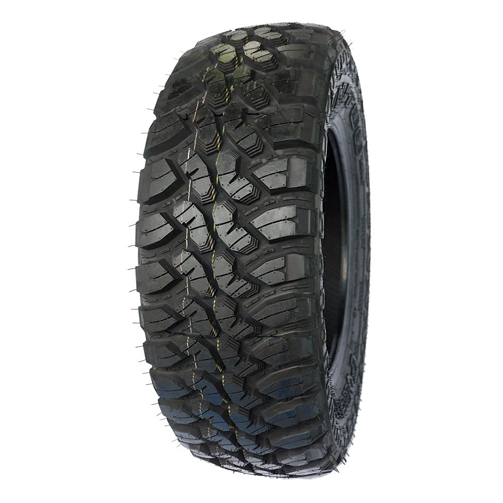 Forceum M/T 08 Plus Mud Off-Road Light Truck Radial Tire-LT265/70R17 265/70/17 265/70-17 121/118P Load Range E LRE 10-Ply BSW Black Side Wall