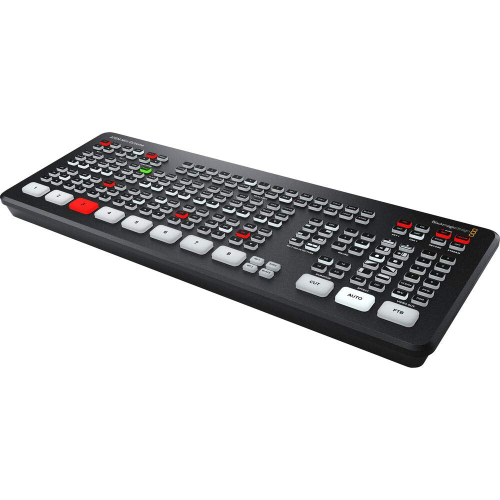 Blackmagic Design ATEM Mini Pro HDMI Live Stream Switcher Bundle with 6â HDMI Cable, 7â Cat5e Cable, and 5-Pack of SolidSignal Cable Ties (SWATEMMINIBPR)