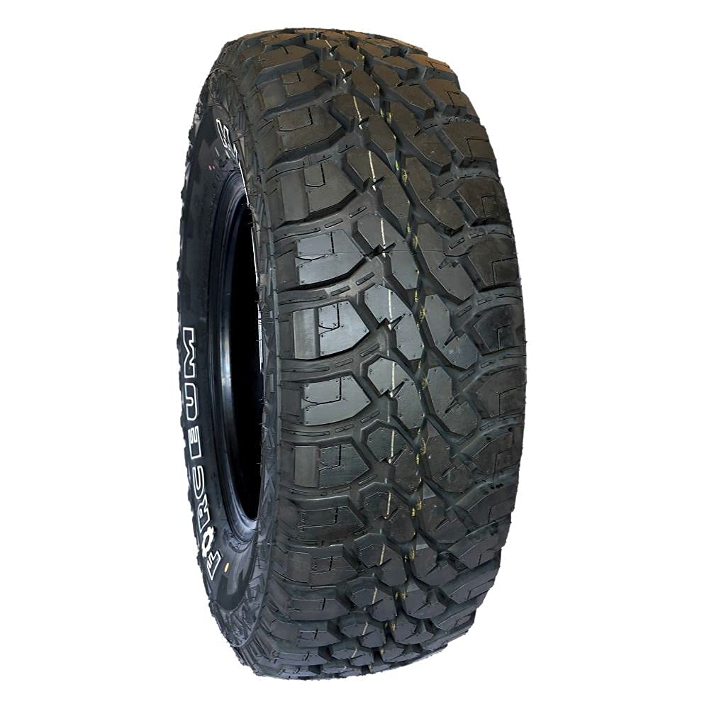 Forceum M/T 08 Plus Mud Off-Road Light Truck Radial Tire-LT265/70R17 265/70/17 265/70-17 121/118P Load Range E LRE 10-Ply BSW Black Side Wall