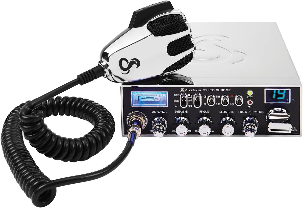 Cobra 29 LTD Professional CB Radio - 4-watt AM/FM CB emergency Radio with Full 40 Channels