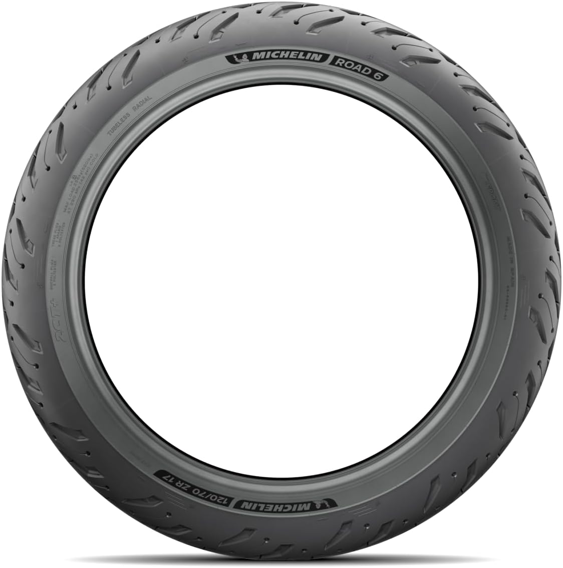 MICHELIN Road 6 Front Tire, black, 120/70ZR-17 (58W) (26276)