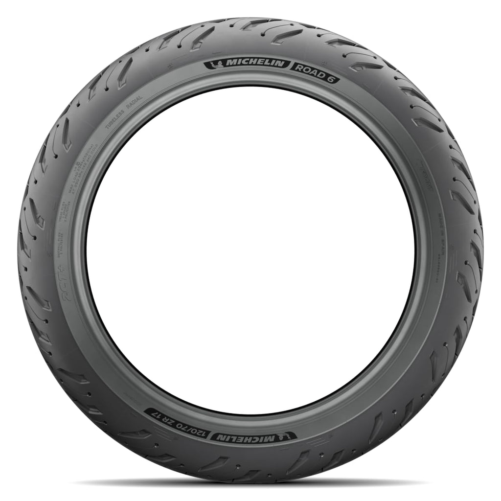 MICHELIN Road 6 Front Tire, black, 120/70ZR-17 (58W) (26276)