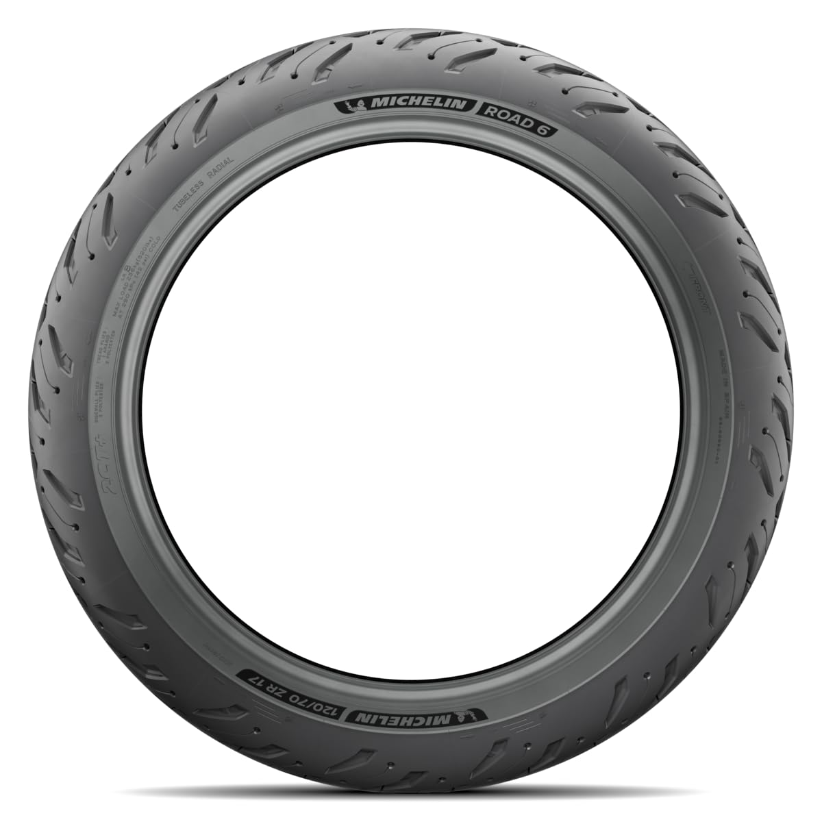 MICHELIN Road 6 Front Tire, black, 120/70ZR-17 (58W) (26276)