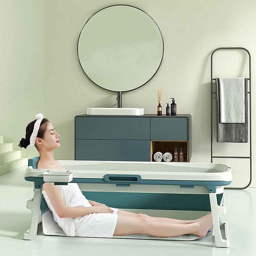 Foldable Adult Bathtub Portable Soaking Bath Tub