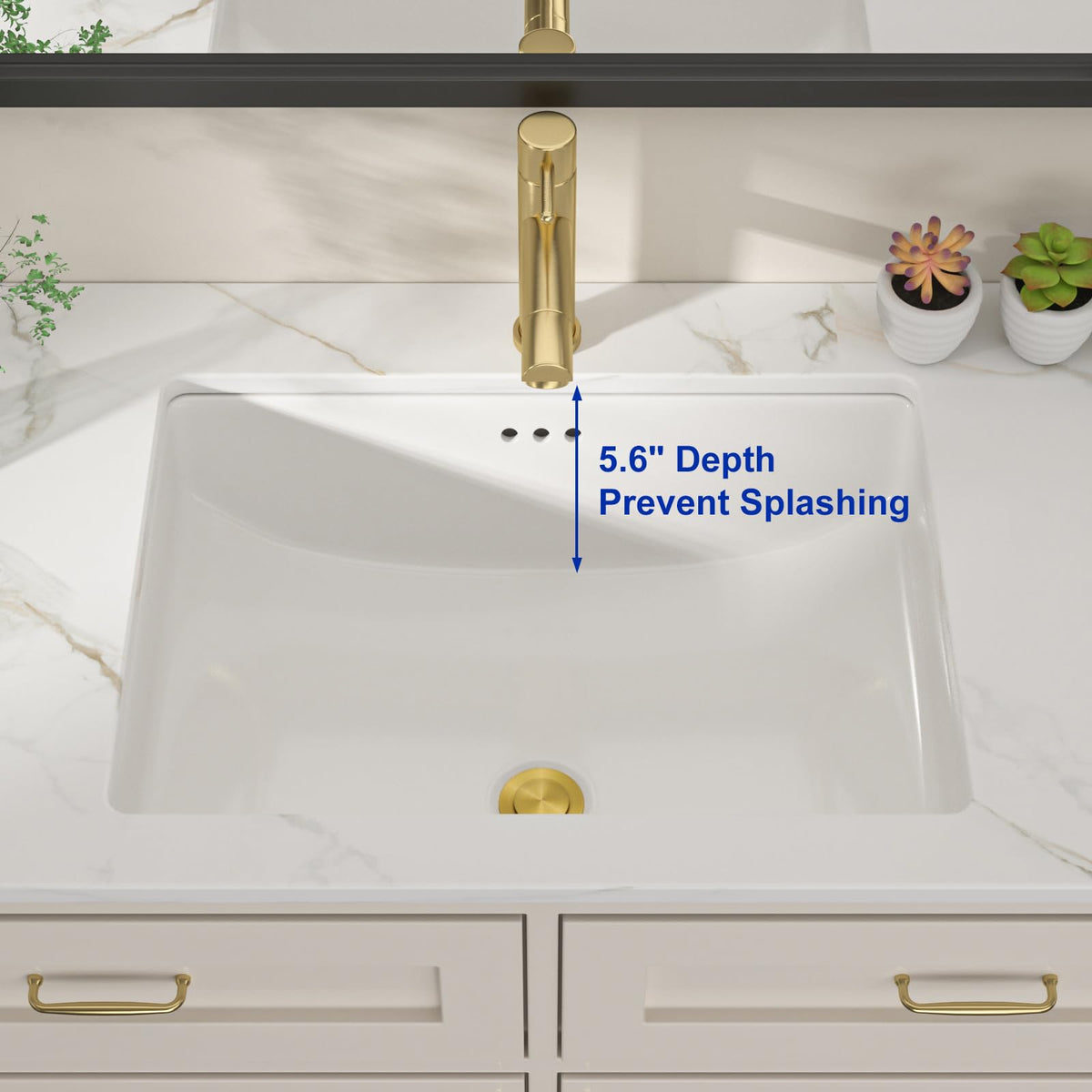 Undermount Bathroom Sink Oval - Dcolora 18"x15" White Porcelain Ceramic Oval Vessel Sink Under Counter Lavatory Vanity Bath Sink Bowl Basin With Overflow