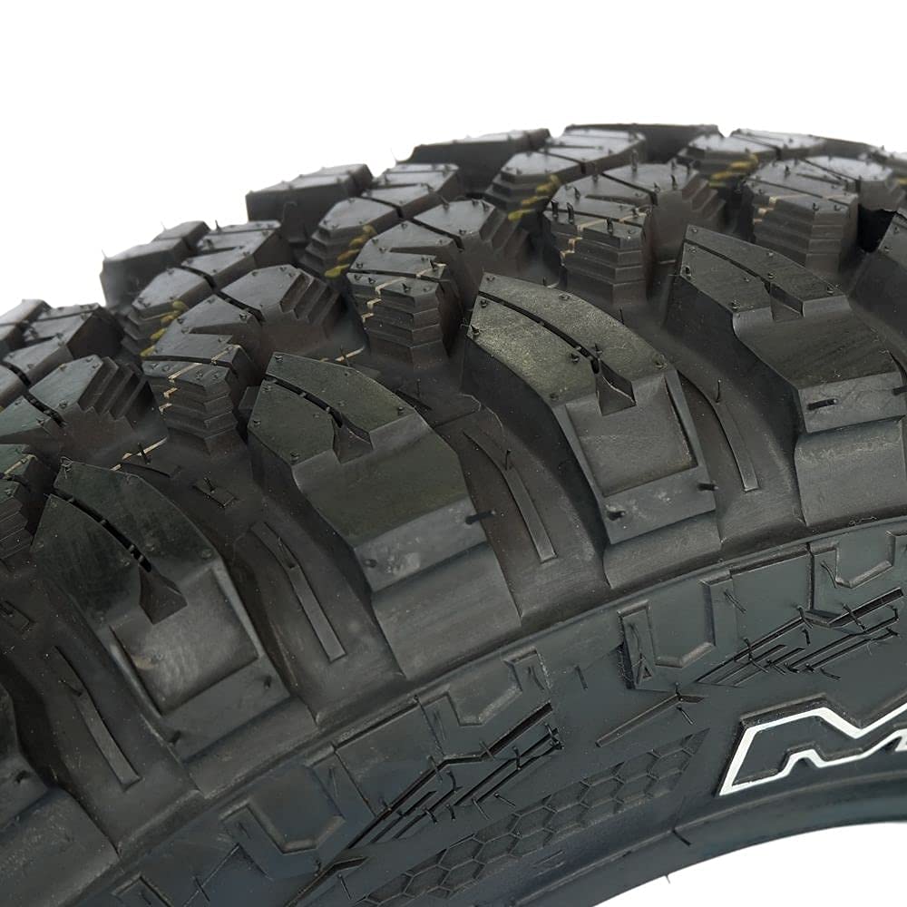 Forceum M/T 08 Plus Mud Off-Road Light Truck Radial Tire-LT265/70R17 265/70/17 265/70-17 121/118P Load Range E LRE 10-Ply BSW Black Side Wall