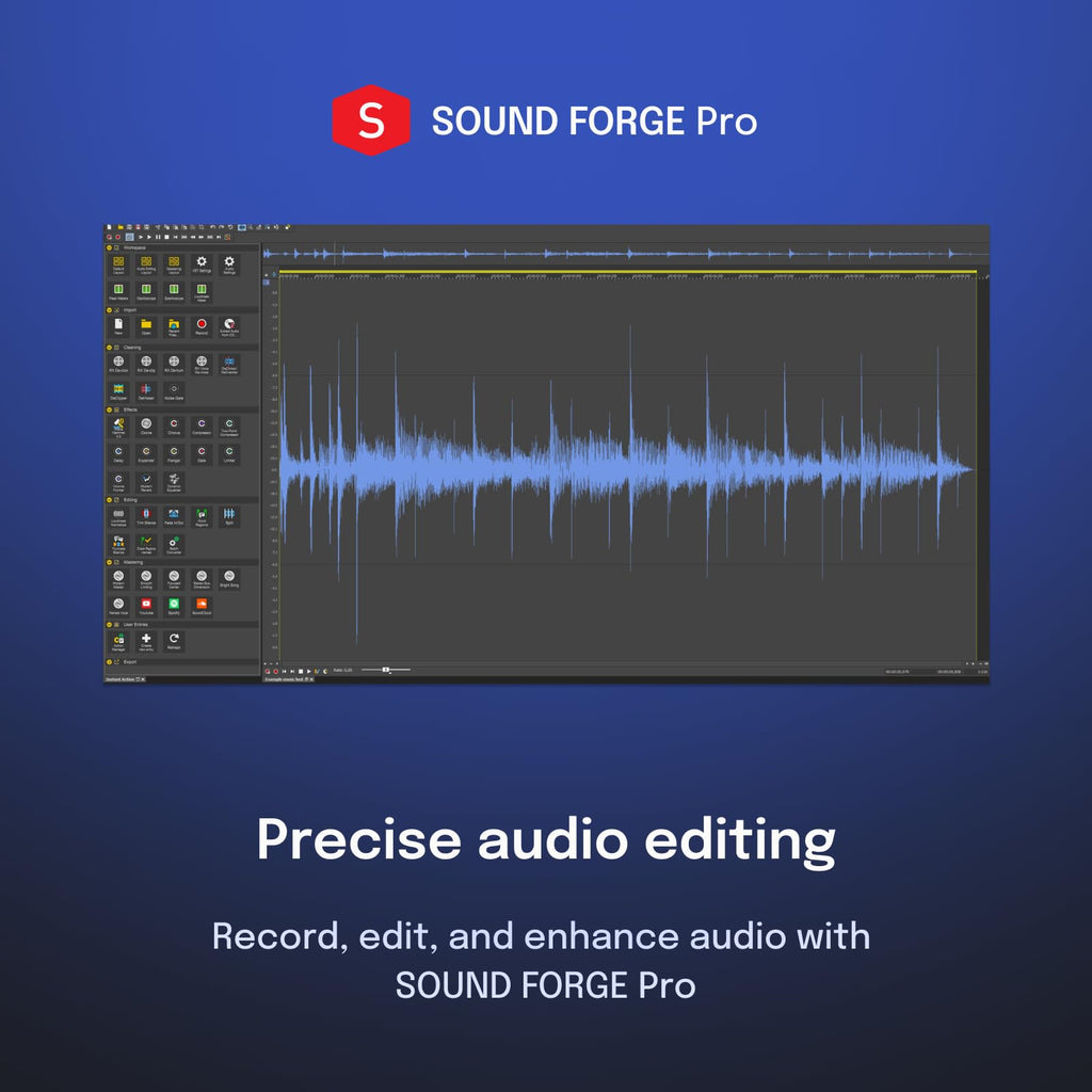 VEGAS Pro Suite 21 - Integrated video and audio editing tools for content creators | video editing software | video cutting software | video editor | 1 license [PC Online code]