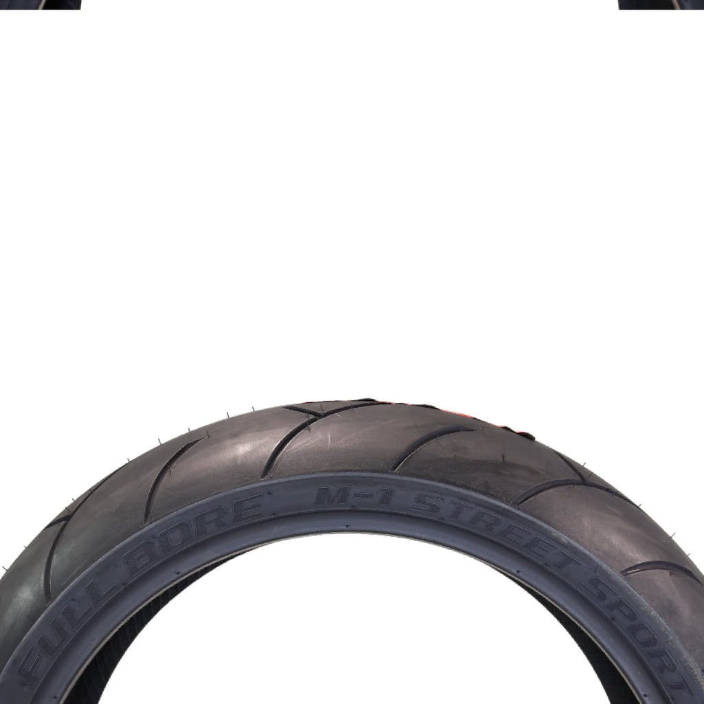 FULL BORE M1 Front Rear Motorcycle Tire Set 120/70ZR17 180/55ZR17 2 Pack