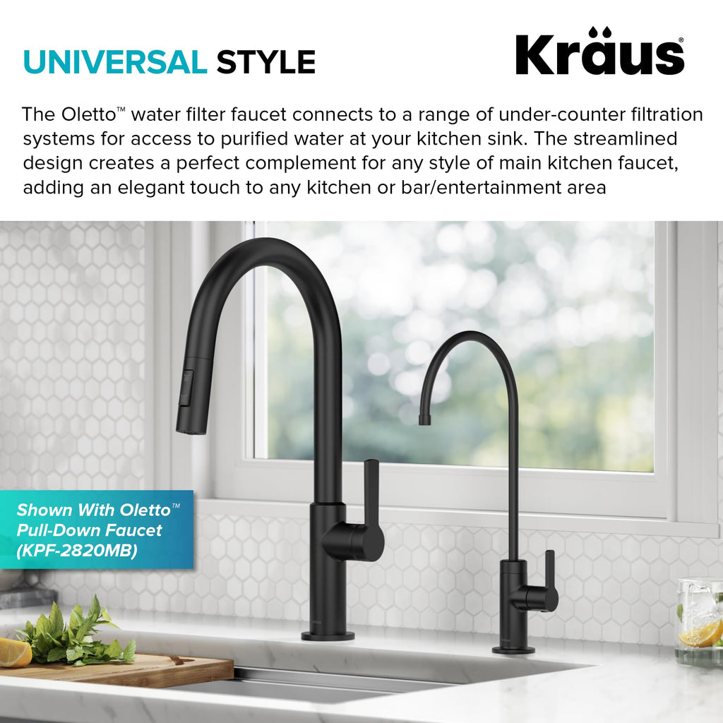 KRAUS Spot Free Stainless Steel Pull Down Kitchen Faucet KPF-2820SFS
