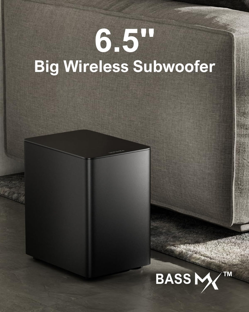 ULTIMEA 5.1 Sound Bar for Smart TV w/Subwoofer, Virtual Surround Sound