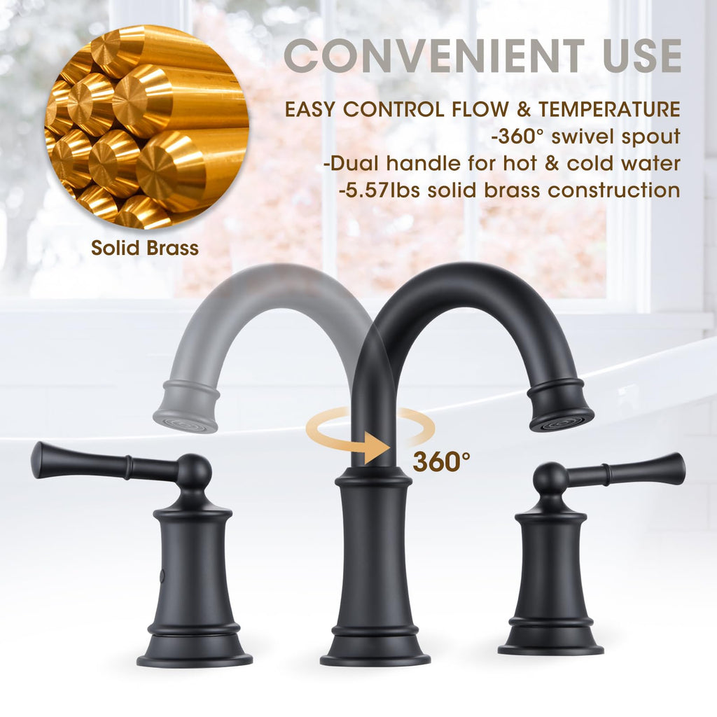 Gold Bathroom Faucet,Bathroom Faucet 3 Hole,Bathroom Sink Faucet