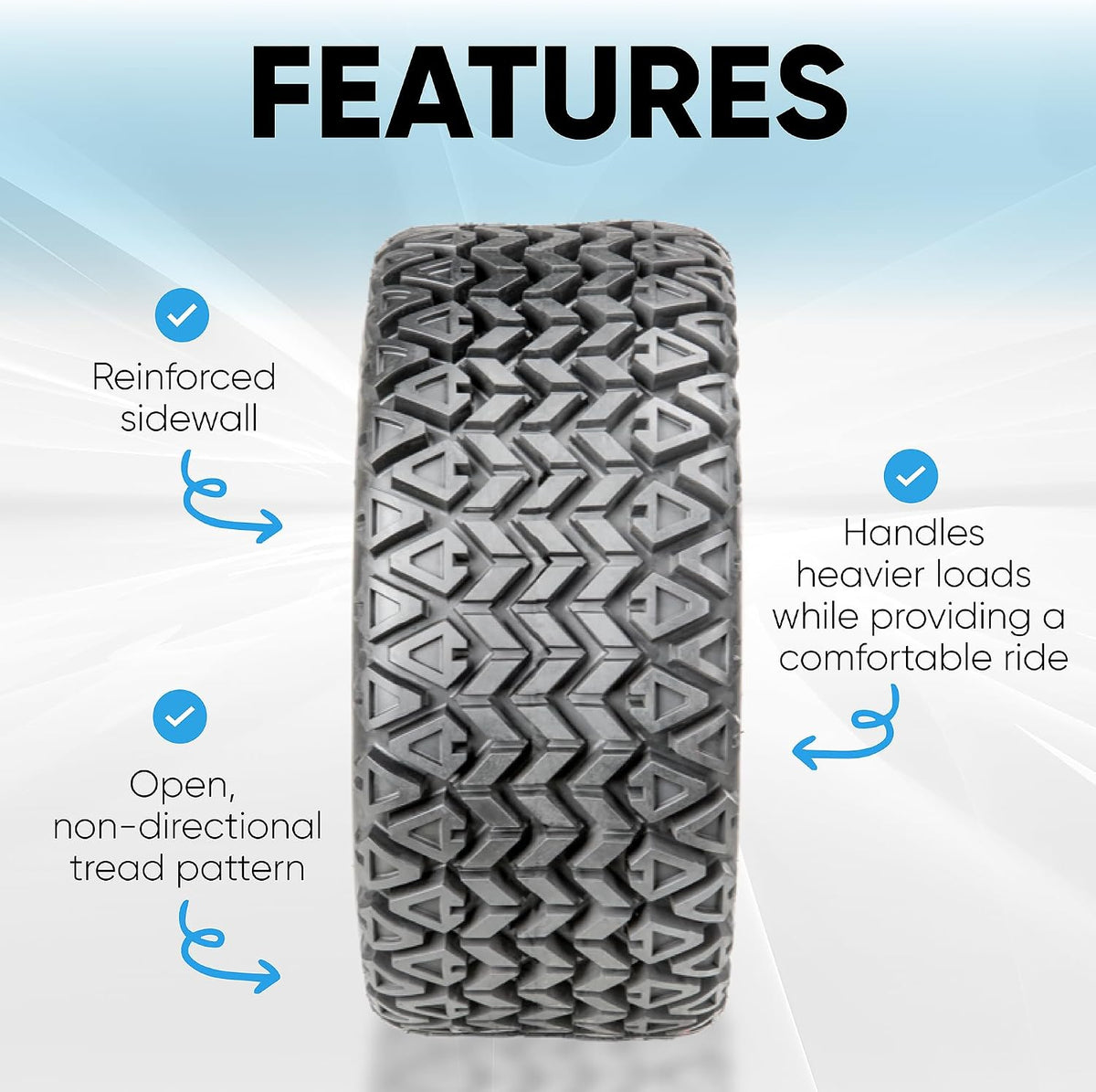 OTR 350 Mag All Terrain ATV/UTV Tire (25x10.00-12)