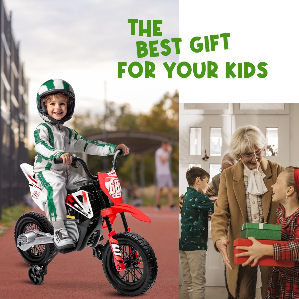 12V Electric Kids Motorcycle, Ride on Motorcycle