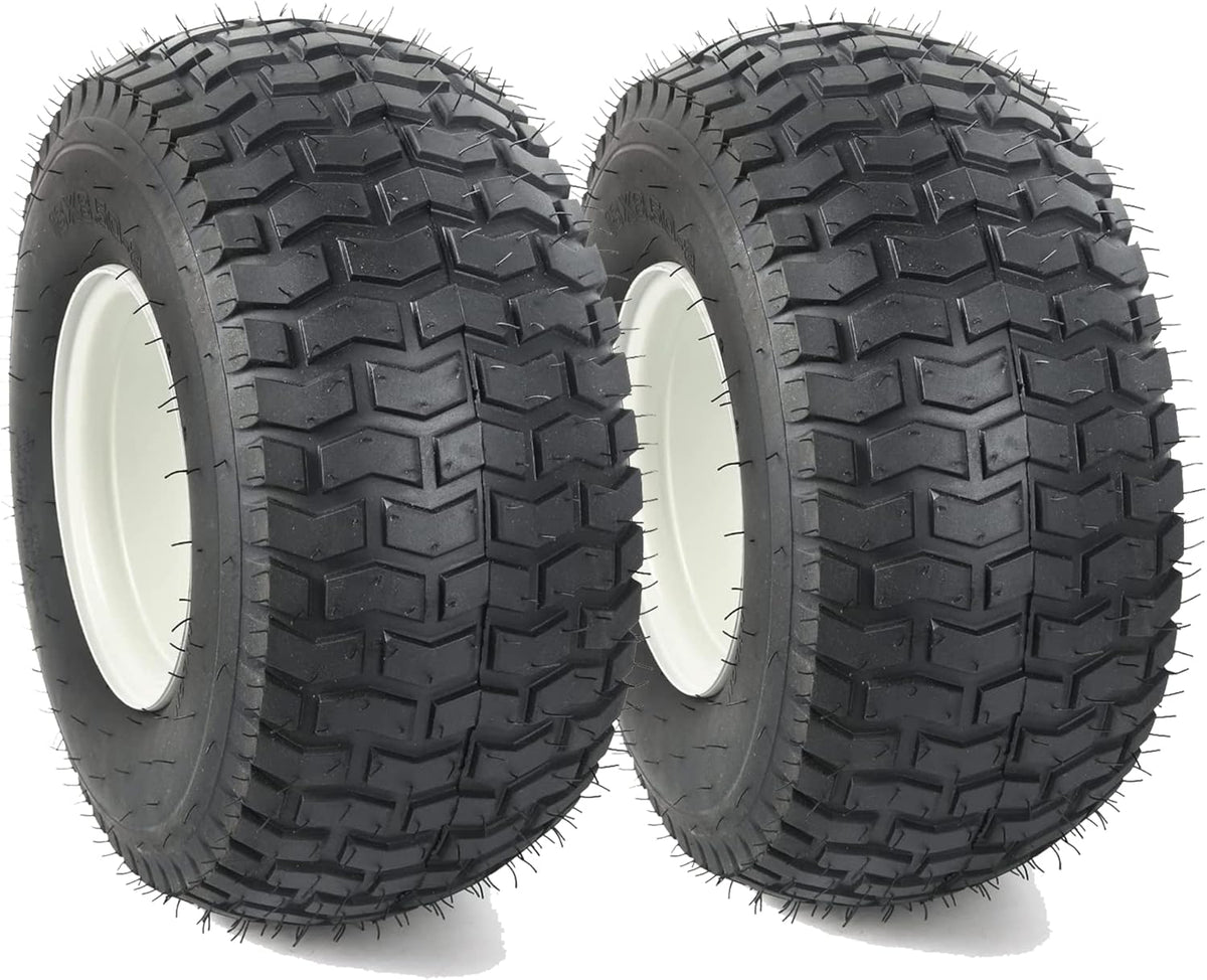 AR-PRO (2 Pack) 18x8.5-8 Lawn Mower Tire and Wheel, 4-Lug Tubeless