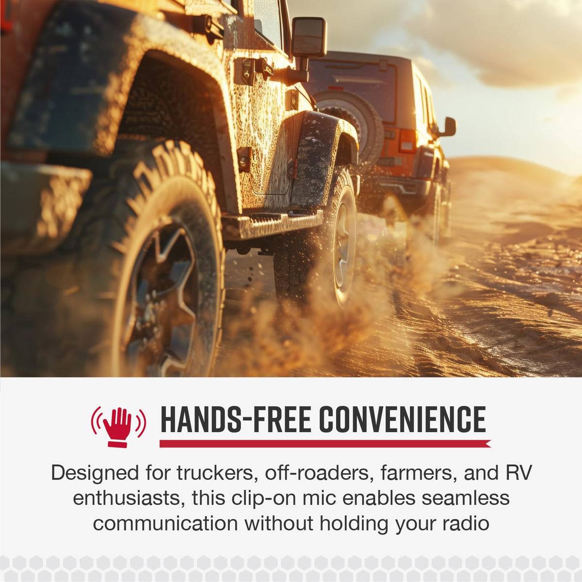Cobra HHRT50 Road Trip CB Radio - 2-Way Handheld Emergency Radio with Access to Full 40 Channels & NOAA Alerts, Rooftop Magnet Mount Antenna and Omni-Directional Microphone, Black, 6.3" x 2" x 1.75"