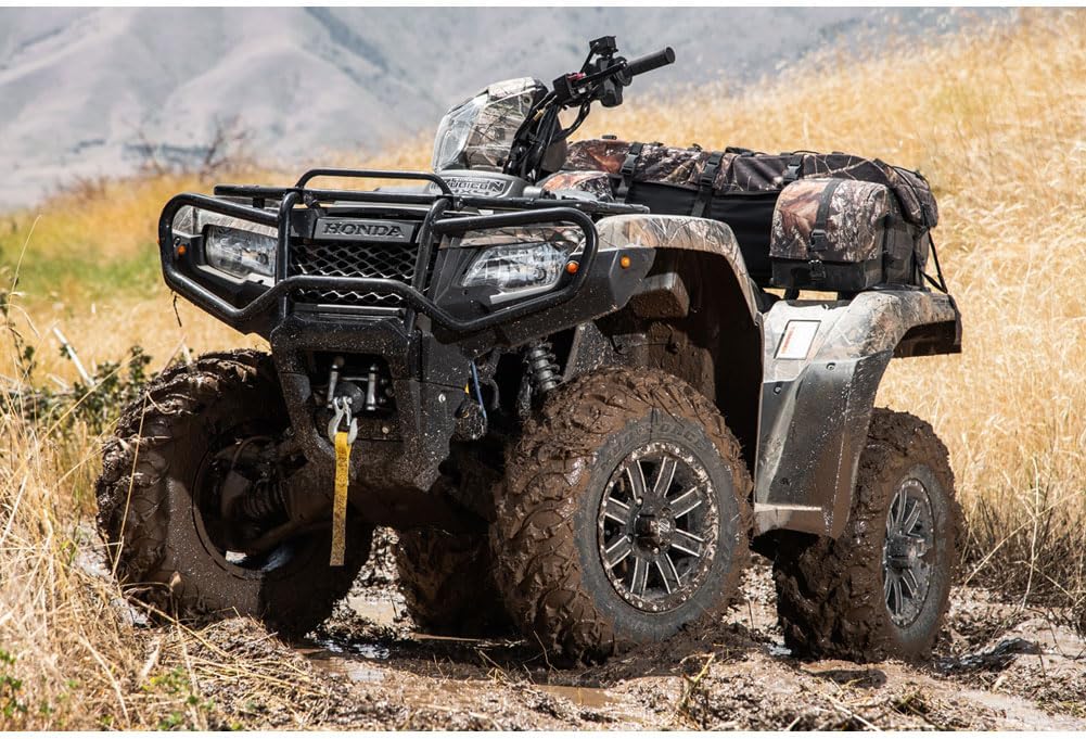 Tusk Mud Force ATV Tire Set ¨C 25x8-12 Front & 25x10-12 Rear ¨C Durable Off-Road Quad Tires Set of 4
