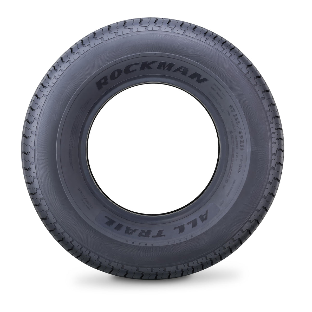 ROCKMAN Trailer Tire ST205/75R15 8-Ply Load Range D 107M Radial 11166, Set4