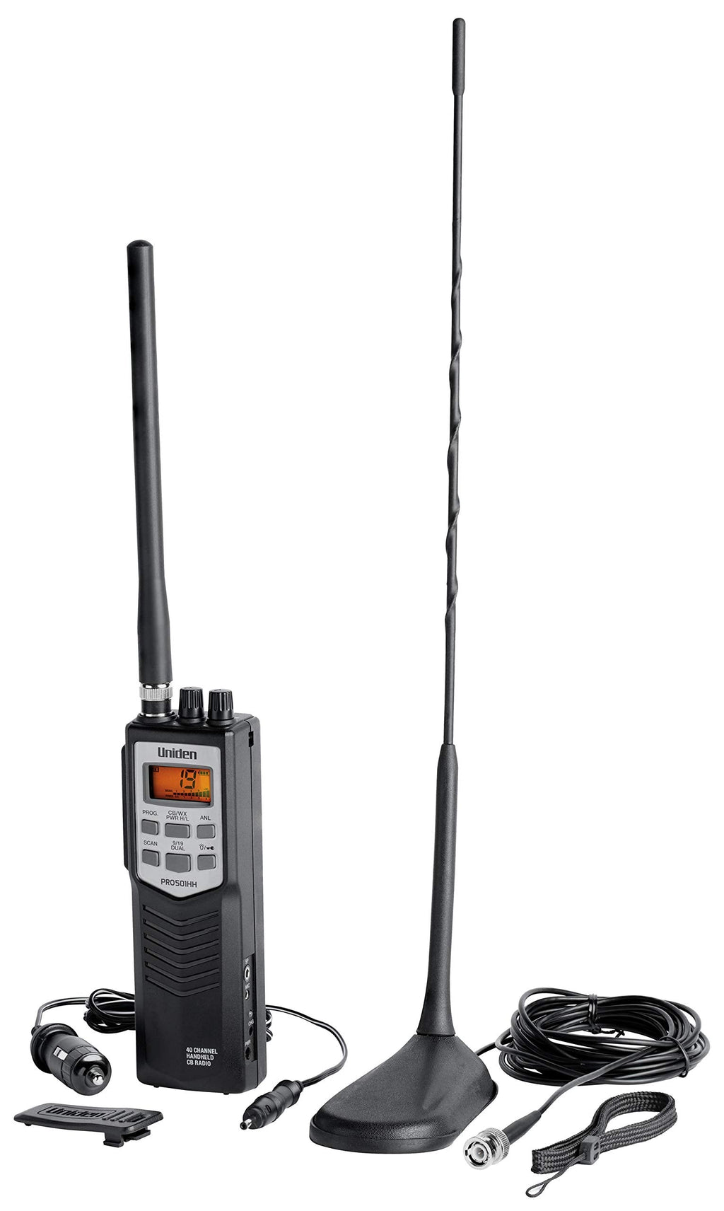 Uniden PRO501HH Pro-Series 40-Channel Portable Handheld CB Radio