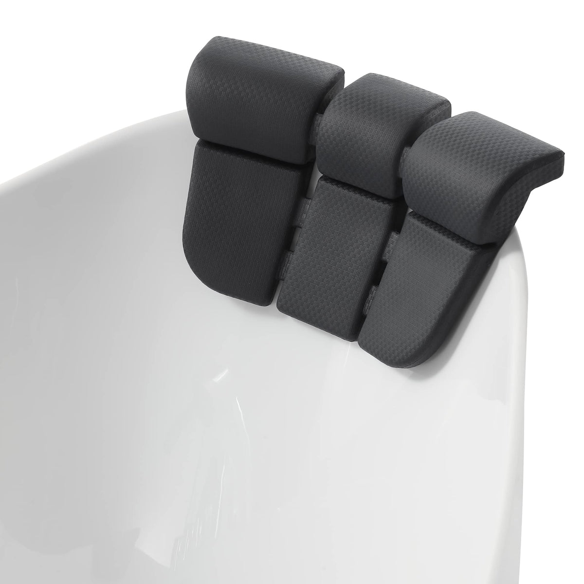 Empava 59" Corner Jetted Bathtub - 2 Person Whirlpool Tub with Heater