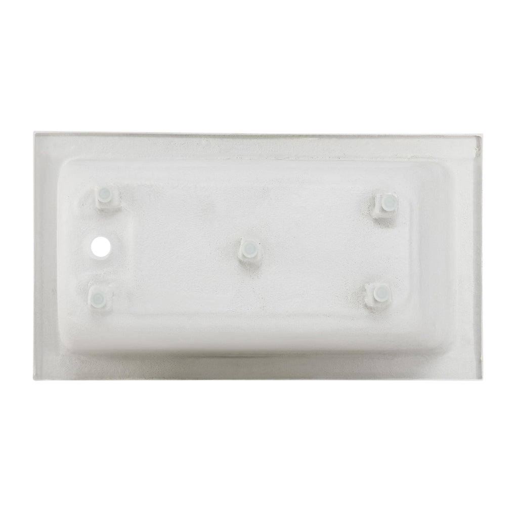 Swiss Madison Voltaire 66" x 36" Reversible Drain Drop-In Bathtub