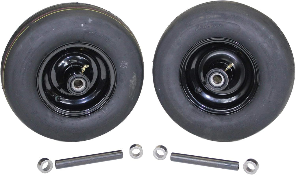 Antego 13x5.00-6 Tire & Wheel, Replaces Toro/Exmark 109-9126, Set of 2