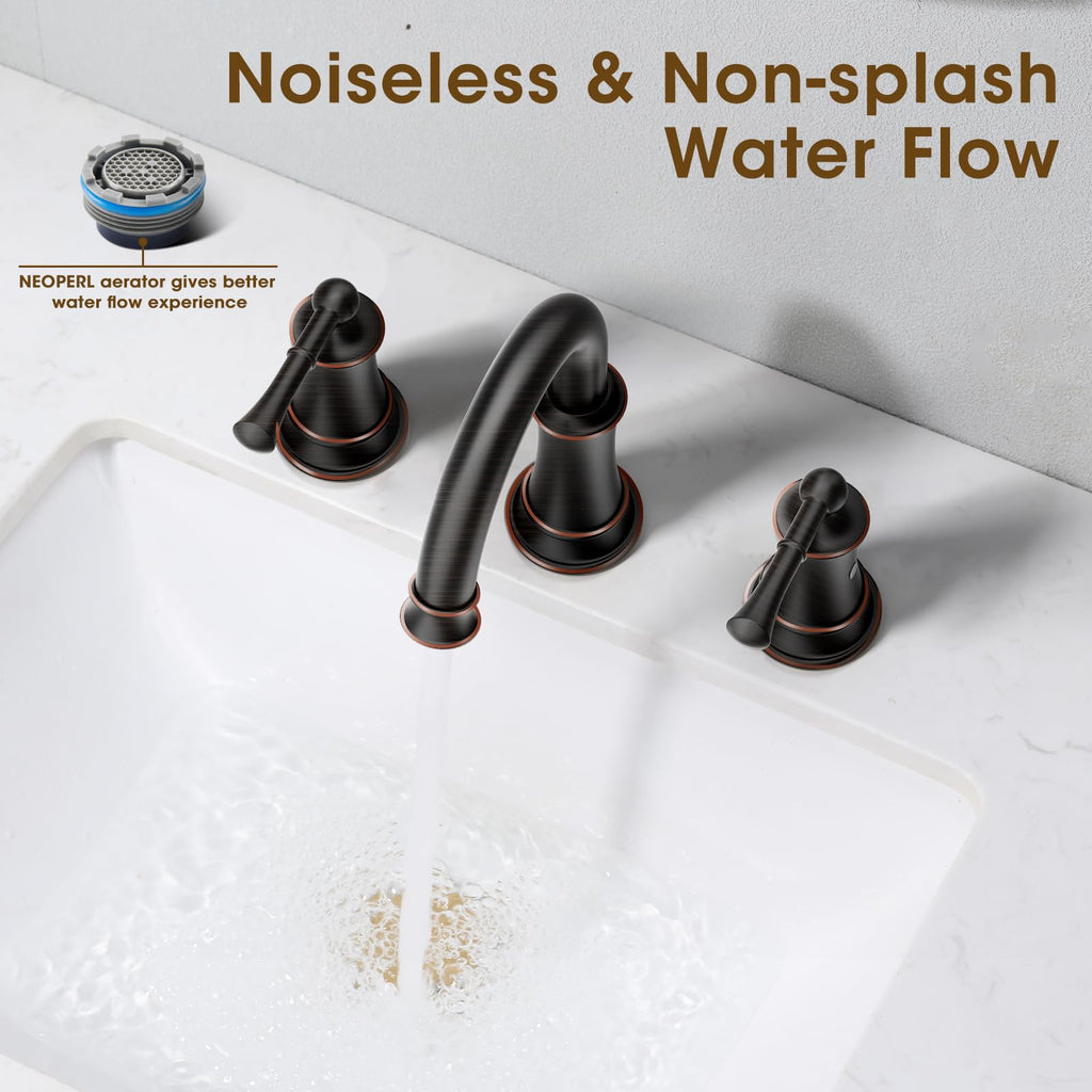 Gold Bathroom Faucet,Bathroom Faucet 3 Hole,Bathroom Sink Faucet