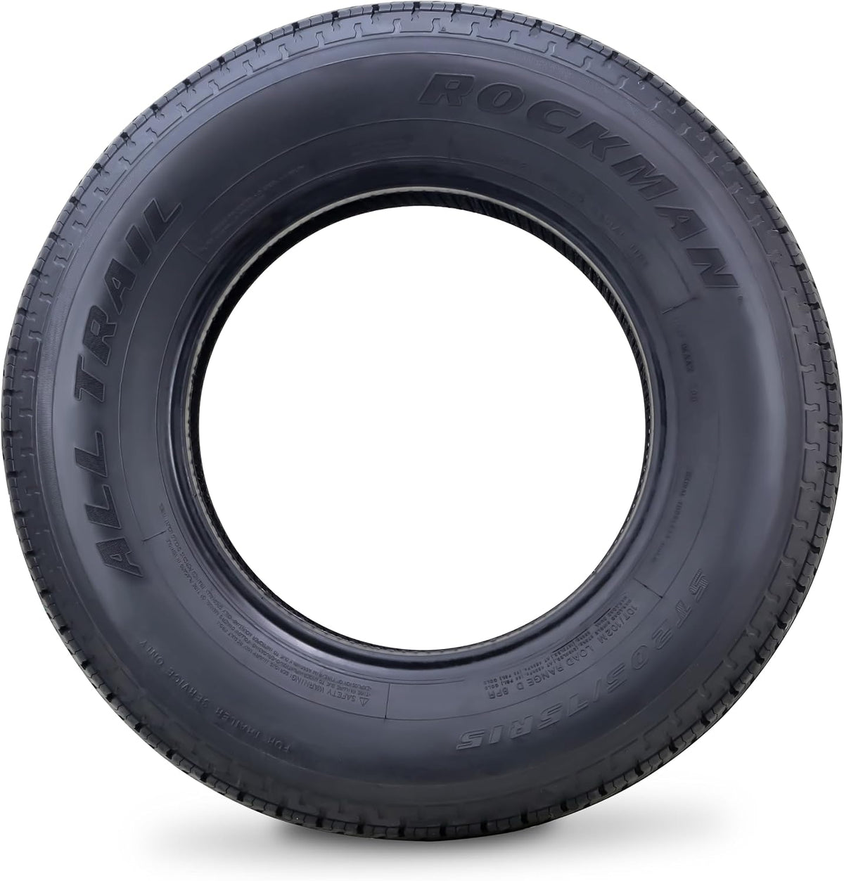 ROCKMAN Trailer Tire ST205/75R15 8-Ply Load Range D 107M Radial 11166, Set4