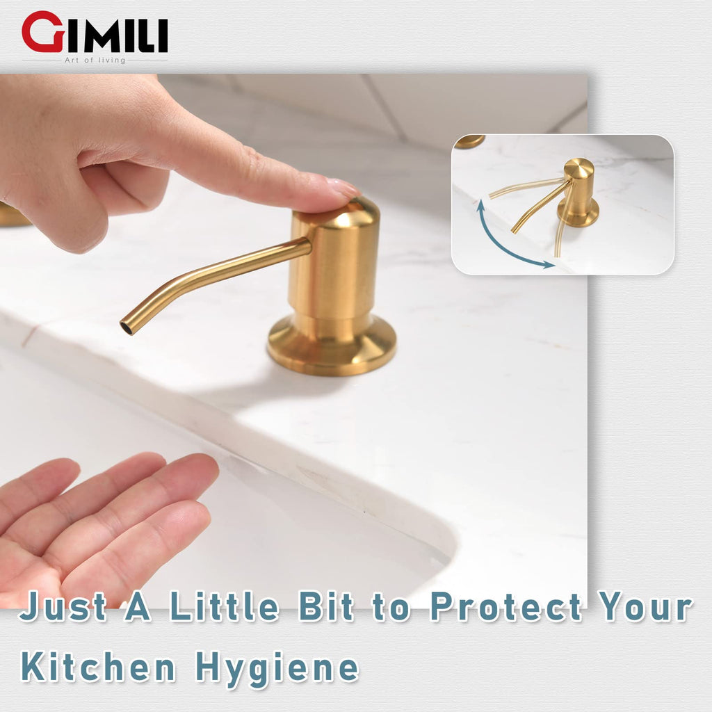 GIMILI Matte Black Touchless Kitchen Faucet with Spring Pull Down Sprayer