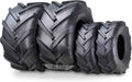 WANDA 4PC 15X6-6 & 20X10-8 Lawn Mower Tractor Tires Super Lug -13078/13071
