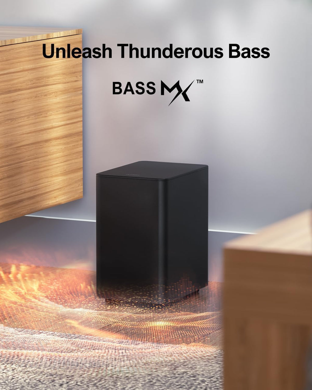 ULTIMEA 5.1 Sound Bar for Smart TV w/Subwoofer, Virtual Surround Sound
